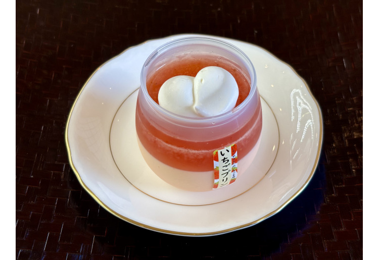 いちごプリン